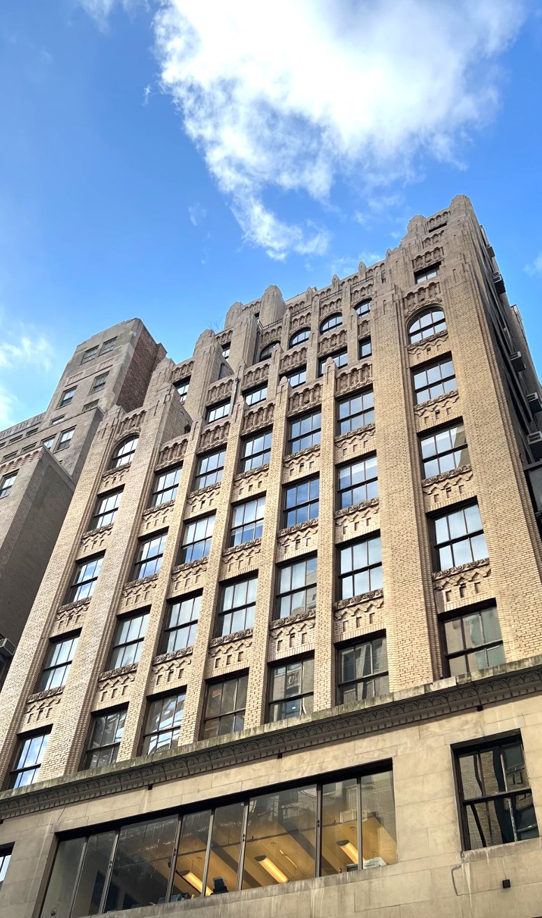236 West 30th Street Gothic facade